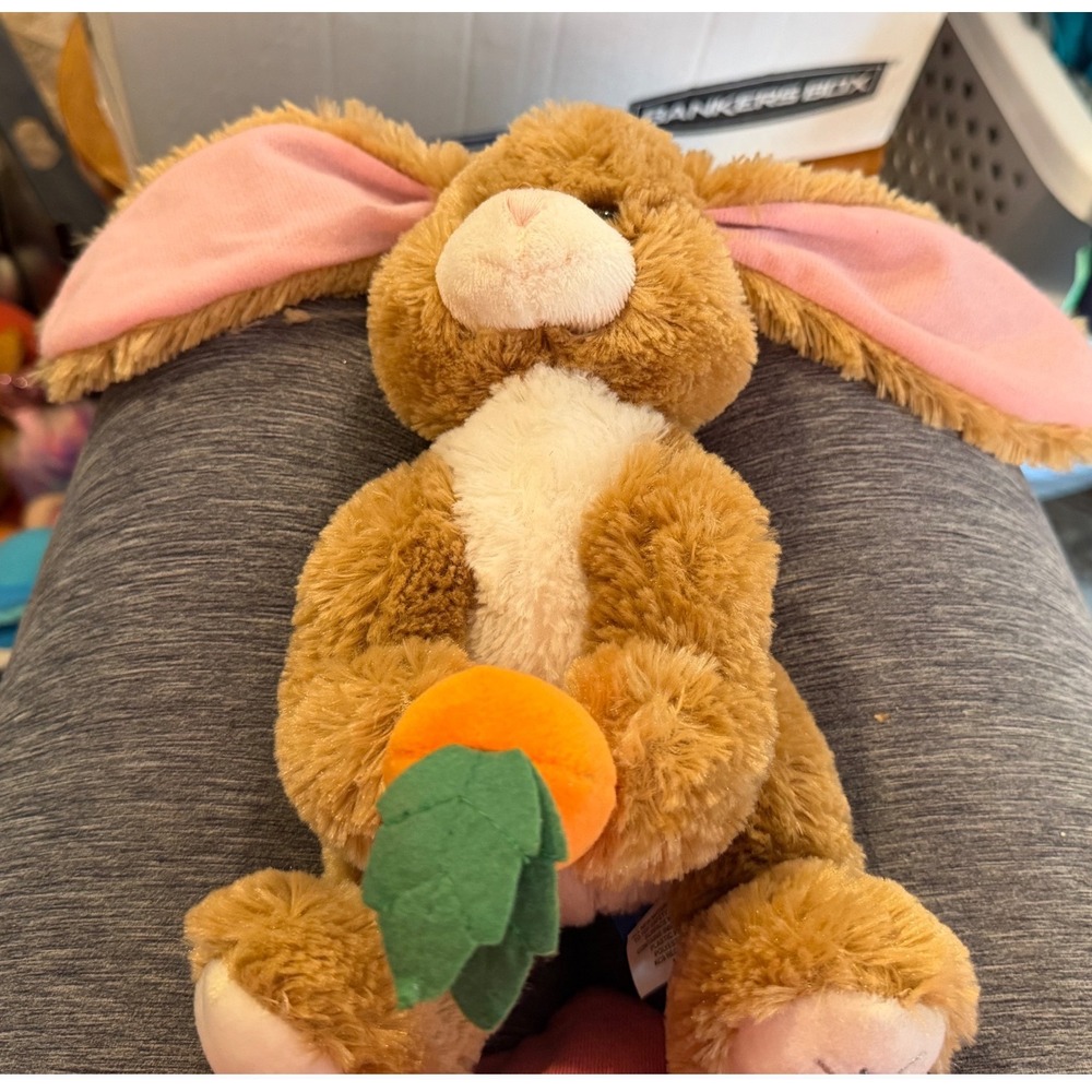 RussvShining Stars Tan Bunny Rabbit Plush Stuffed Animal
